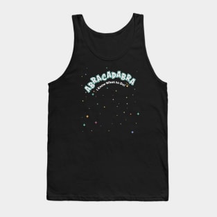 Abracadabra I Know What to Do! with Stars Tank Top